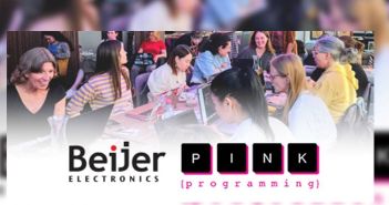 Beijer Electronics spendet Preisgeld an Pink Programming (Foto: Beijer Electronics GmbH)